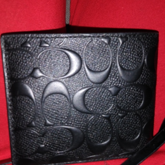 Coach Other - Brand new black leather coach wallet